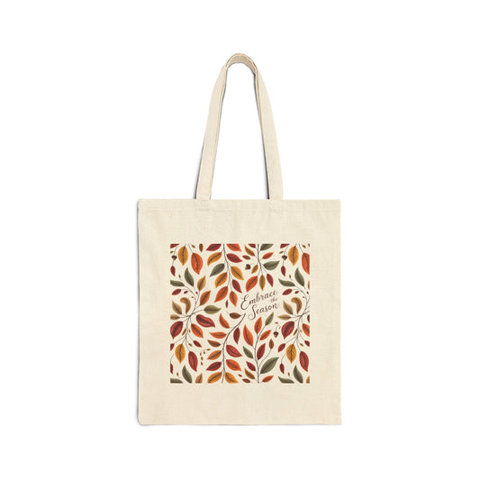 Cotton Canvas Tote Bag