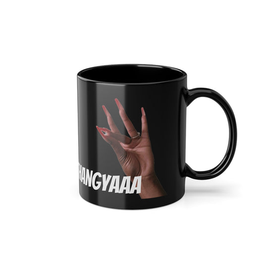 Black Coffee Mug: 'THANGW' — Perfect Gift for Coffee Lovers, Birthday, Holiday Decor, Office Essentials, Home Barista